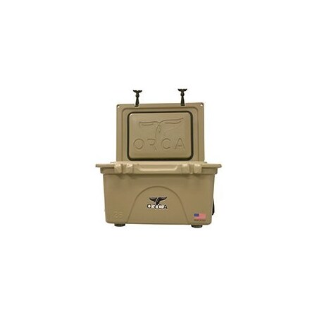 Orca ORCA ORCT026 Cooler, 26 qt Cooler, Tan ORCT026